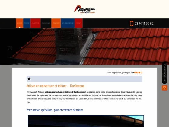 Votre artisan couverture à Dunkerque