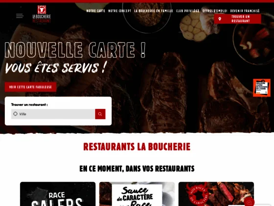 Les restaurants La Boucherie