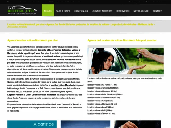 Location de voiture Marrakech
