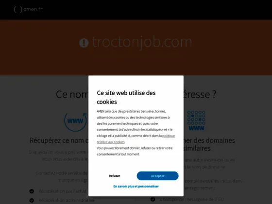 Site de troc d'emplois CDI - TrocTonJob.com