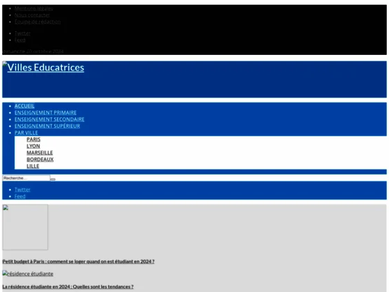 Toute l'actualité de l'enseignement 
