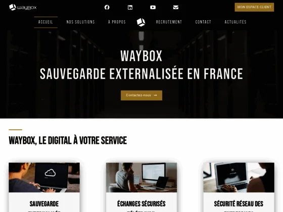 Sauvegarde de données externalisée