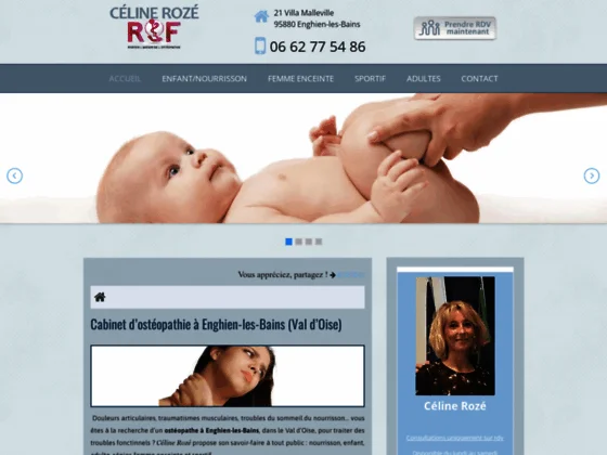 Ostéopathe pour femme enceinte (95880 )