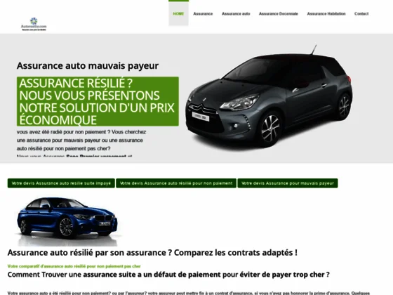 Assurance auto Résilié