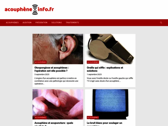 Solutions contre un acouphène