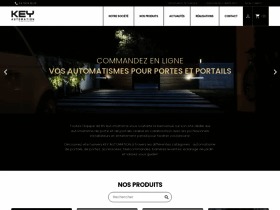 Automatismes portails coulissants