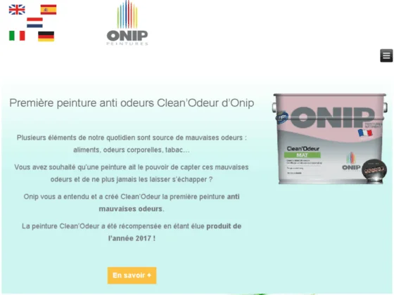 Peinture anti-odeurs