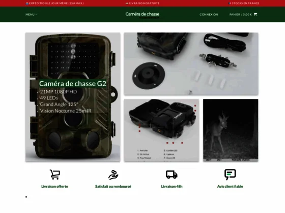 Observez la nature avec les caméras de chasse !