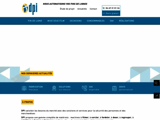 Diffusion Packaging Industrie Banderoleuses Tunnels Etuves