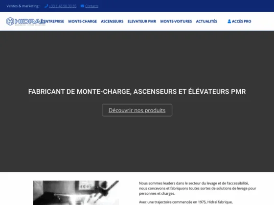 Fabricant de solutions d'élévation 