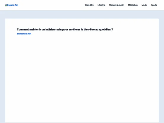 Votre espace bien-être