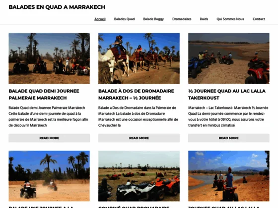 Faire du Quad a Marrakech