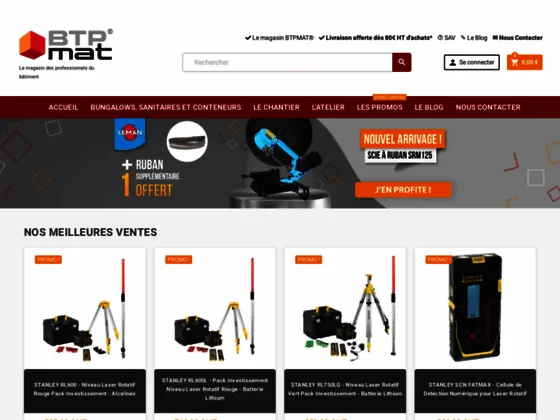 BTP Mat, outillage et matériel de construction