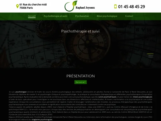 Des séances de psychanalyses à Paris 