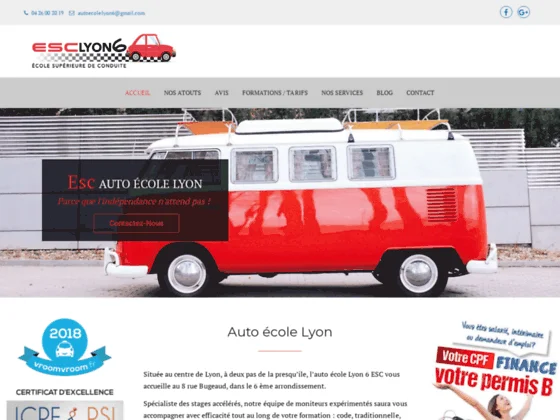 Une auto école sérieuse à votre disposition. 