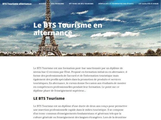 tourisme alternance
