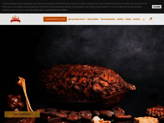 Boutique en ligne de chocolats
