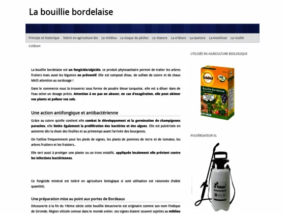 Traitement naturel contre le mildiou