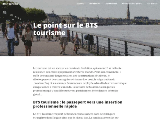 BTS Touristique