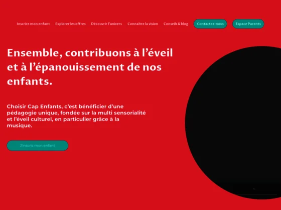 Cap enfants : crèches interentreprises avec une approche pédagogique unique