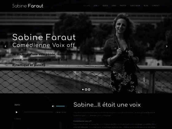 voix off féminine et dedoublage voix française Sabine Faraut