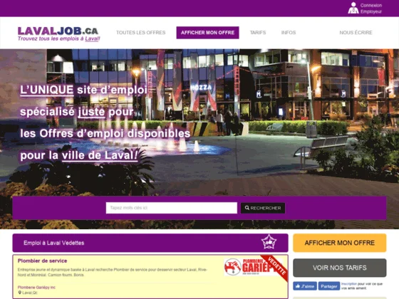 Emplois à Laval