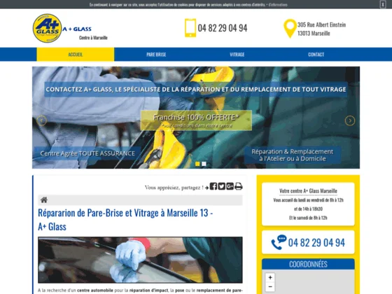 Votre réparateur pare-brise  à Marseille