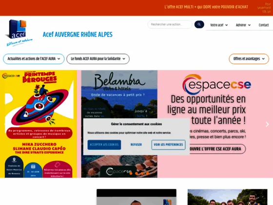 Acef des Alpes en Ardèche Drôme Hautes-Alpes et Alpes de Haute Provence