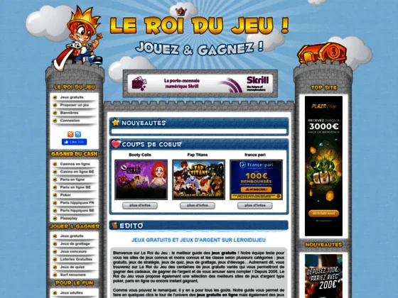 Jeux gratuits
