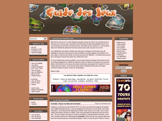 Guide de jeux