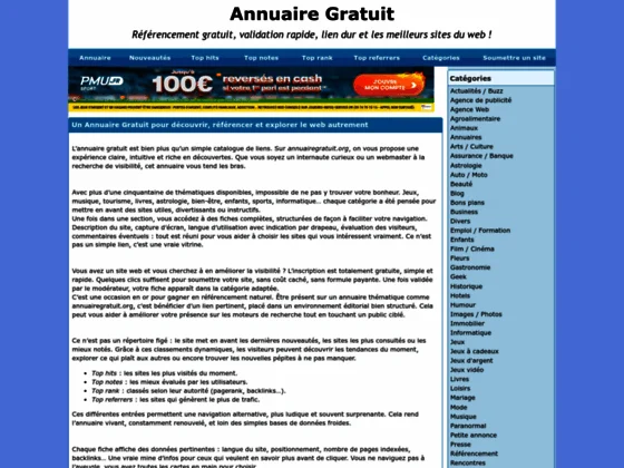 Annuaire Gratuit