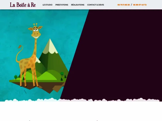 La Boîte à Re : Agence web - Création de sites internet - Graphiste à Pau