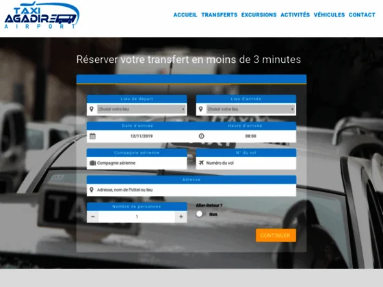 Transfert Aeroport Agadir moins cher