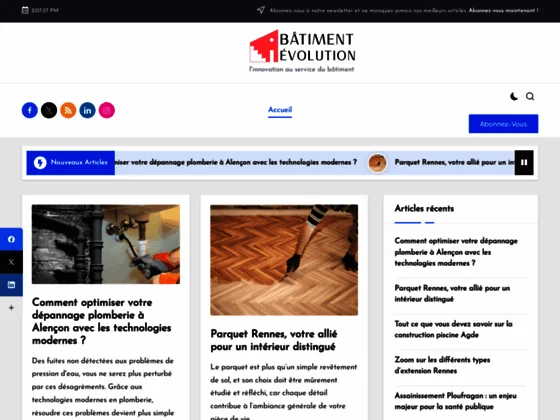 Maçon à  Limoges, couvreur charpentier, électricien, menuisier, peintre