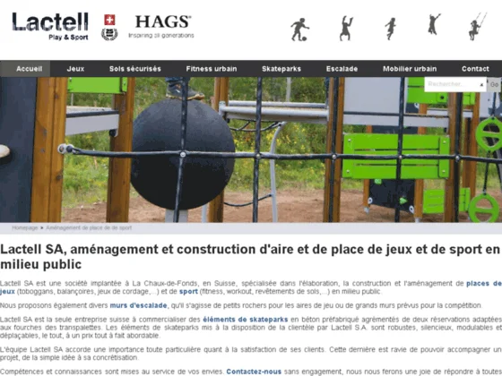 Aménagez vos aires de jeux avec Lactell!