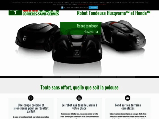 Robots de tonte Husqvarna et Honda - Corbères Saint Germès