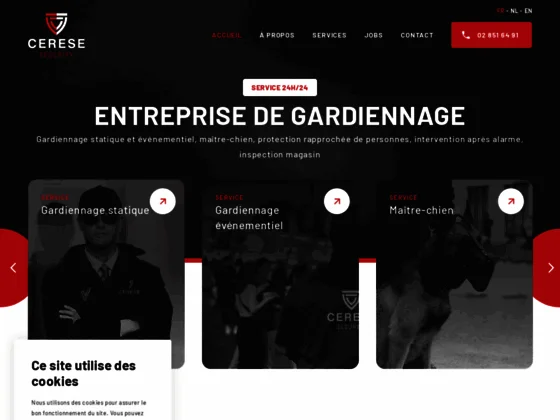 Gardiennage avec chien