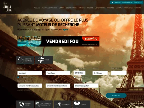 Agence de voyage en affaires depuis 21 ans