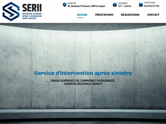 Intervention après incendie - Lille (59)