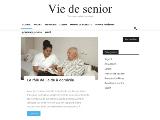 vie de senior 