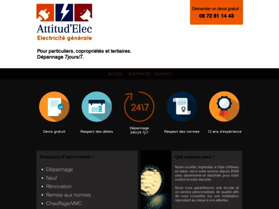 Attitud'Elec - Electricité générale à l'Isle d'Abeau