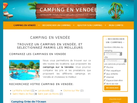 Camping en Vendée