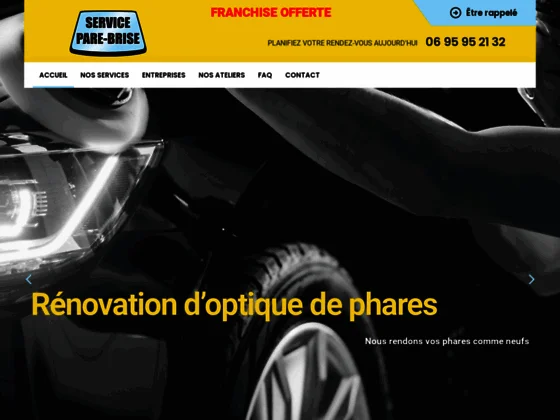 Réparation pare-brise dans le 83