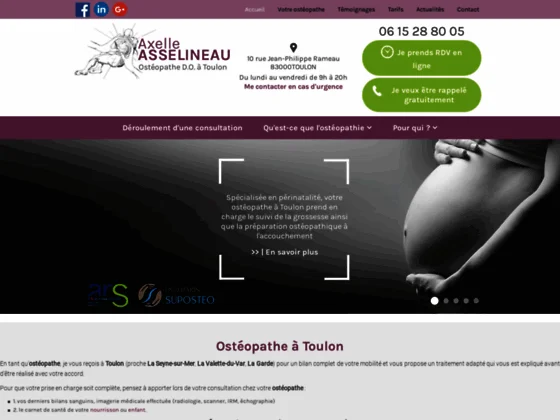 Ostéopathe D.O. Toulon
