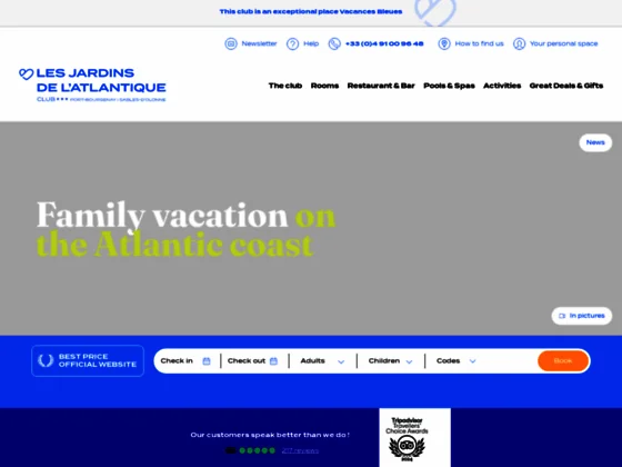 hôtel sables d’Olonne