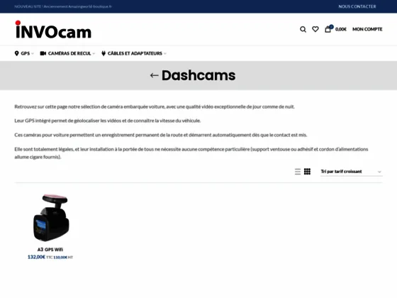 cameras embarquées kehan