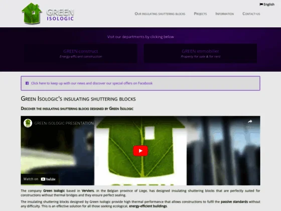 Blocs isolants Green Isobloc