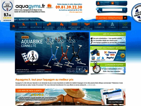 Matériel aquagym