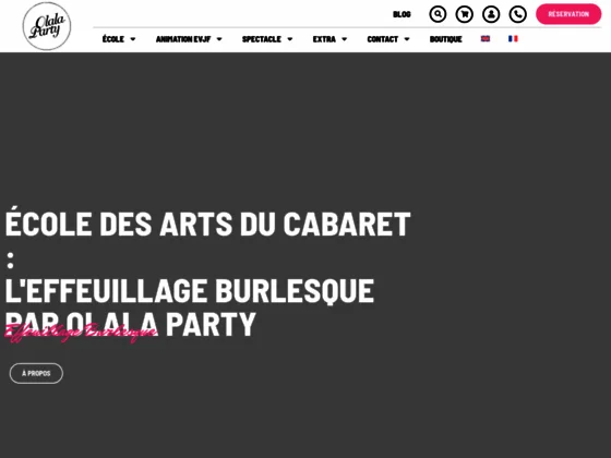 Effeuilleuse burlesque 