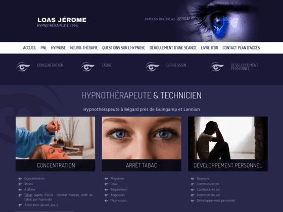 Hypnothérapeute Lannion (Côtes d'Armor) - Jérome LOAS